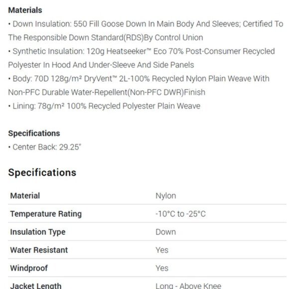 NWT The North Face Cypress Parka - Men’s Size M - Picture 15 of 16